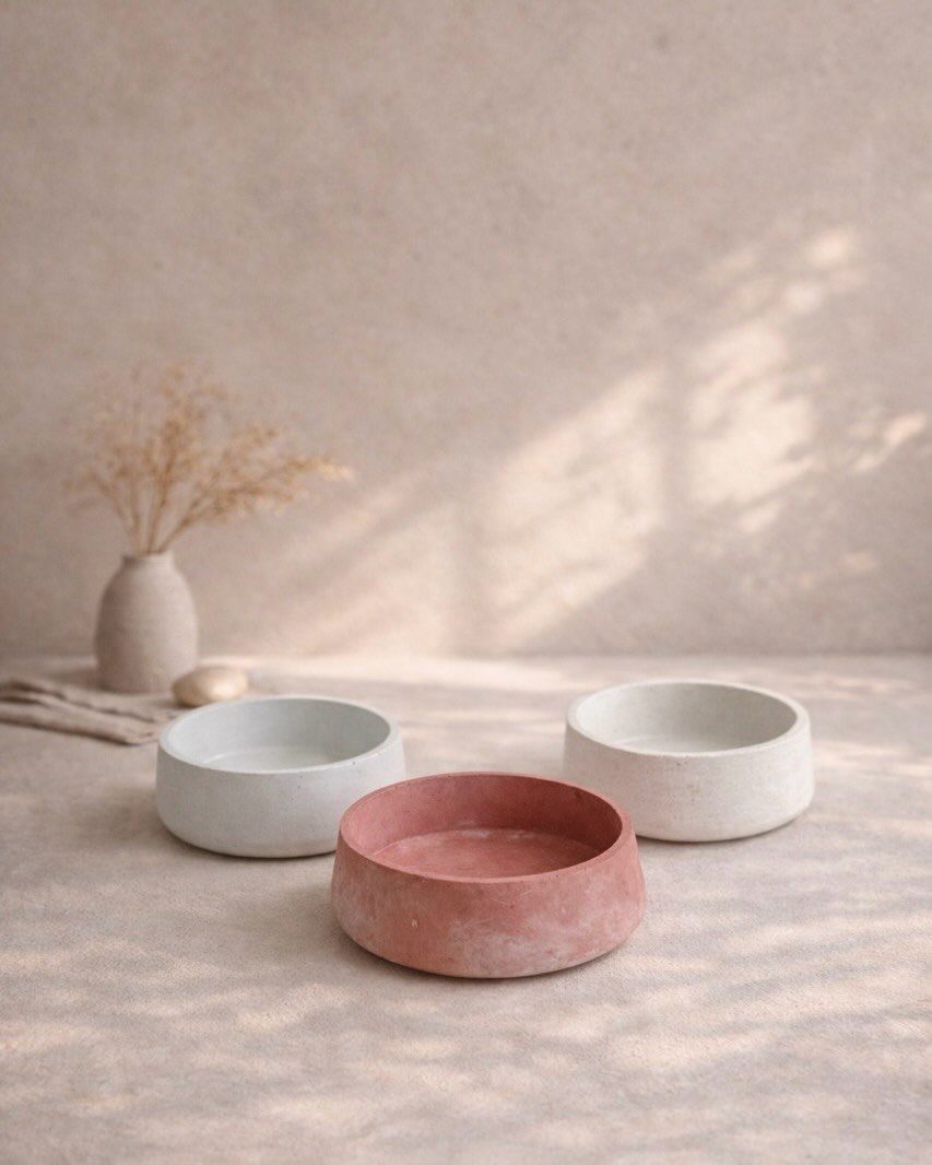 Concrete Bowls