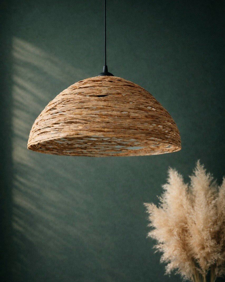 Raffia Pendant Light