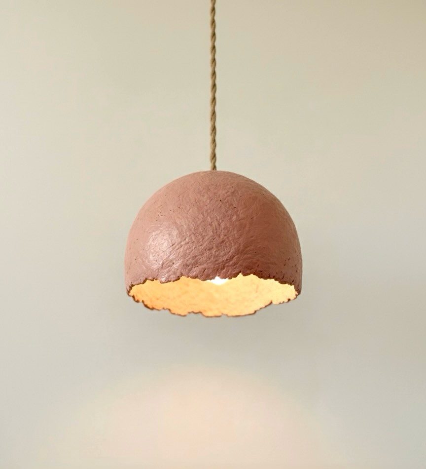 Scalloped Dome Pendant