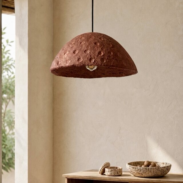 Terracotta Dome Pendant