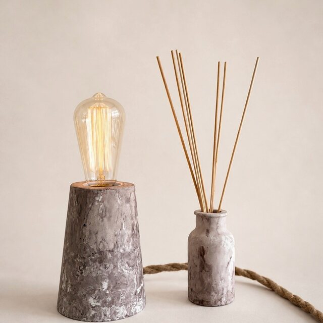Concrete Lamp & Diffuser